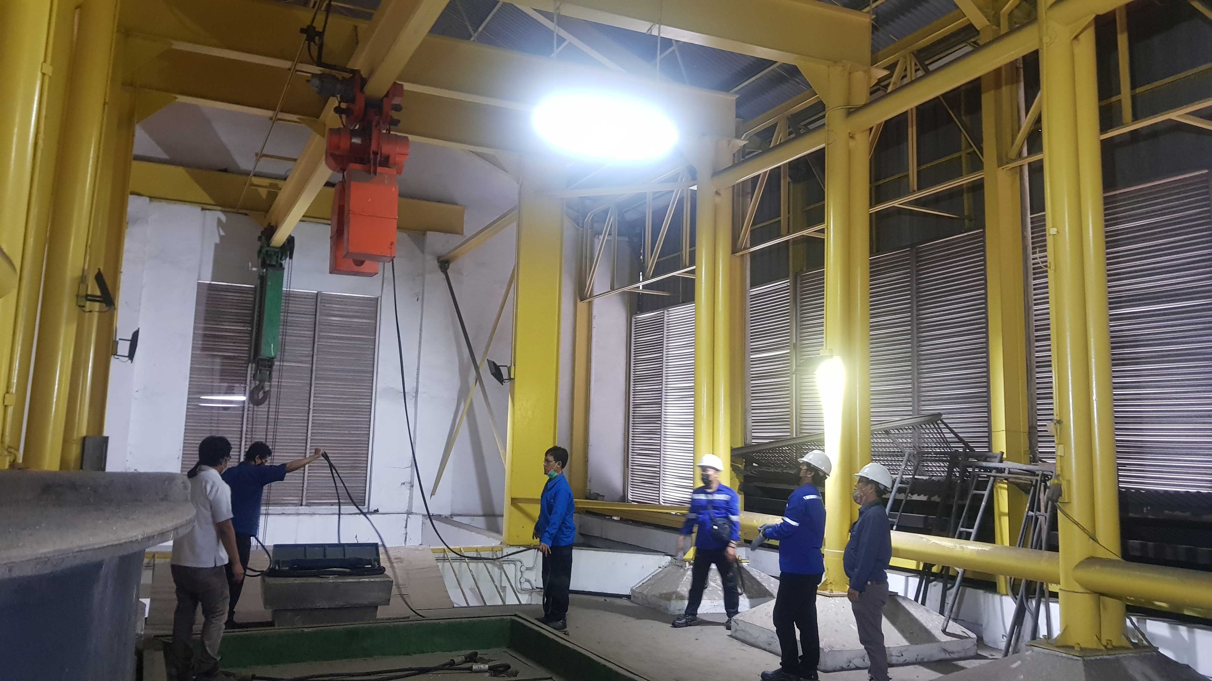 PT BATAN - Riksa Uji K3 Overhead Crane